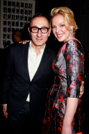 J. Mendel show, Fall 2013 Mercedes-Benz Fashion Week, New York, America - 13 Feb 2013