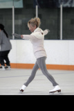 Pamela Anderson Shows Style And Form As She Returns To Figure Skating