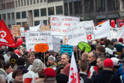Tausende Berliner Lehrer auf Streik-Demonstration