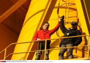 Nantes : Nicolas Moreno joining Serge Charnay as an act of solidarity.