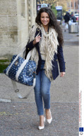 Celebrities outside the ITV studios, London, Britain - 12 Dec 2012