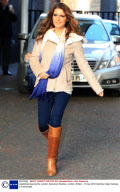Celebrities leaving the London Television Studios, London, Britain - 13 Dec 2012