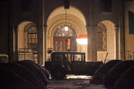 Dreharbeiten "The Grand Budapest Hotel" auf Schloss Waldenburg 