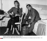 FRANCE/NICE : Brigitte Bardot and Roger Vadim