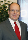 LE PRINCE ALBERT A L'INAUGURATION DU SALON IMAGINA DENTAL