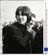 George Harrison (1943-2001) At London Airport A Couple Of Weeks Into The Filming Schedule For ''help!''.
