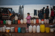Child refugees of Syrian war