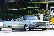 *EXCLUSIVE* Travis Barker and kids are Low Riders