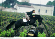 FRA: Pierre Durand et son cheval Jappeloup