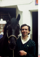FRA: Pierre Durand et son cheval Jappeloup