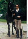 FRA: Pierre Durand et son cheval Jappeloup