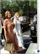Jemima Khan Wife Of Former Cricketer Imran Khan With Her Mother Mrs Annabel Goldsmith Wife Of James Goldsmith. They Were At The High Court For A Libel Case Against Imran Khan Brought By Ian Botham. - 1996