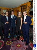 Johnnie Walker Blue Label and David Gandy Partnership Launch Party, Annabel's Club, London, Britain - 05 Feb 2013