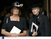 The funeral of Mark Birley  at St. Pauls Church, Knightsbridge, London, Britain - 19 September 2007