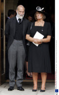 The funeral of Mark Birley  at St. Pauls Church, Knightsbridge, London, Britain - 19 September 2007