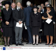 The funeral of Mark Birley  at St. Pauls Church, Knightsbridge, London, Britain - 19 September 2007