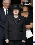 The funeral of Mark Birley  at St. Pauls Church, Knightsbridge, London, Britain - 19 September 2007
