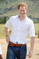 Prince Harry visit to Maseru District, Lesotho - 27 Feb 2013