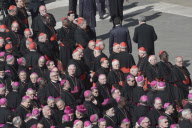Pope Benedict XVI General Audience in the Vatican, Vatican City State, Italy - 27 Feb 2013