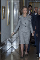 QUEEN SOFIA of Spain attends a ceremonyof the Contemporary Art Collection