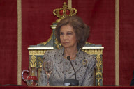 QUEEN SOFIA of Spain attends a ceremonyof the Contemporary Art Collection