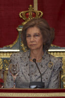 QUEEN SOFIA of Spain attends a ceremonyof the Contemporary Art Collection