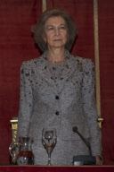 QUEEN SOFIA of Spain attends a ceremonyof the Contemporary Art Collection