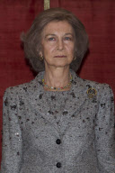 QUEEN SOFIA of Spain attends a ceremonyof the Contemporary Art Collection