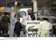 BIARRITZ:Alain Delon and his family