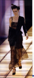 Fashion Women 1996 Fashion Model Stella Tennant On The Milan Catwalk