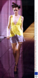 Fashion Women 1996 Fashion Model Stella Tennant On The Milan Catwalk Wearing Versace