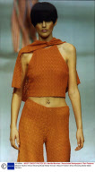 Missoni Fashion Show Showing Model Stella Tennant.