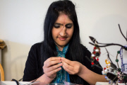 Aesha Mohammadzai interview on ITV's Daybreak, TV Programme. - 23 Feb 2013