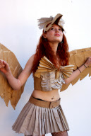 Cardboard Couture, Strode College, Somerset, Britain - Sep 2012