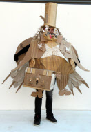 Cardboard Couture, Strode College, Somerset, Britain - Sep 2012