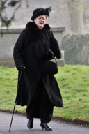 'Downton Abbey' on set filming, Bampton, Oxfordshire, Britain - 28 Feb 2013