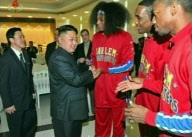 Dennis Rodman in North Korea - 28 Feb 2013