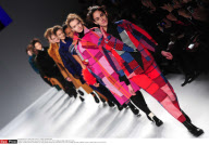 Paris Issey Miyake during the Fall/Winter 2013-2014 ready-to-wear collection show,