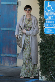 Oscar Winner Anne Hathaway goes floral in Beverly Hills