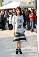 PARIS Fashion: Chloe celeb arrivals
