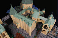 Harry Potter Hogwarts built from 400,000 Lego pieces, Seattle, America - Mar 2013