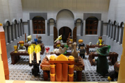 Harry Potter Hogwarts built from 400,000 Lego pieces, Seattle, America - Mar 2013