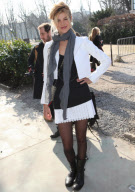 PEOPLE AU DEFILE PACO RABANNE COLLECTION HIVER 2013 A PARIS