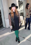 PEOPLE AU DEFILE PACO RABANNE COLLECTION HIVER 2013 A PARIS