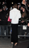 Rihanna leaves her London hotel