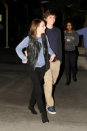 *EXCLUSIVE* Emma Roberts and her new boyfriend Evan Peters enjoy a movie date night - Part 2