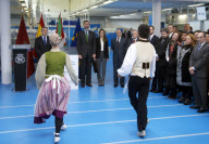Opening of  the industrial laundry Special Employment Centre 'Indesa 2010'