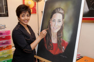 Artist praised for 'warm' portrait of Duchess of Cambridge after official one is criticised, Moulton, Suffolk, Britain - 04 Mar 2013