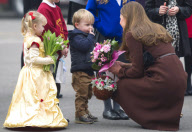 Catherine Duchess of Cambridge visits Grimsby, Yorkshire, Britain - 05 Mar 2013