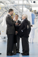 Princes of Spain in Industrial Laundry for special workers.
